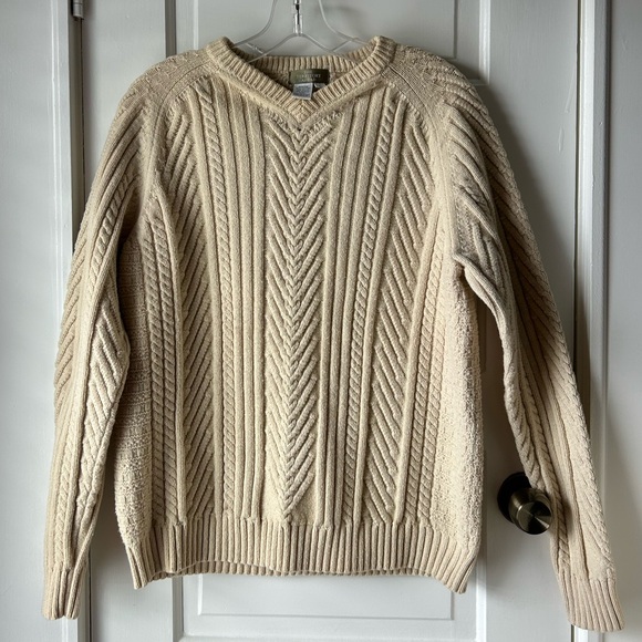 The Territory Ahead V-Neck Fisherman Sweater - Picture 2 of 5